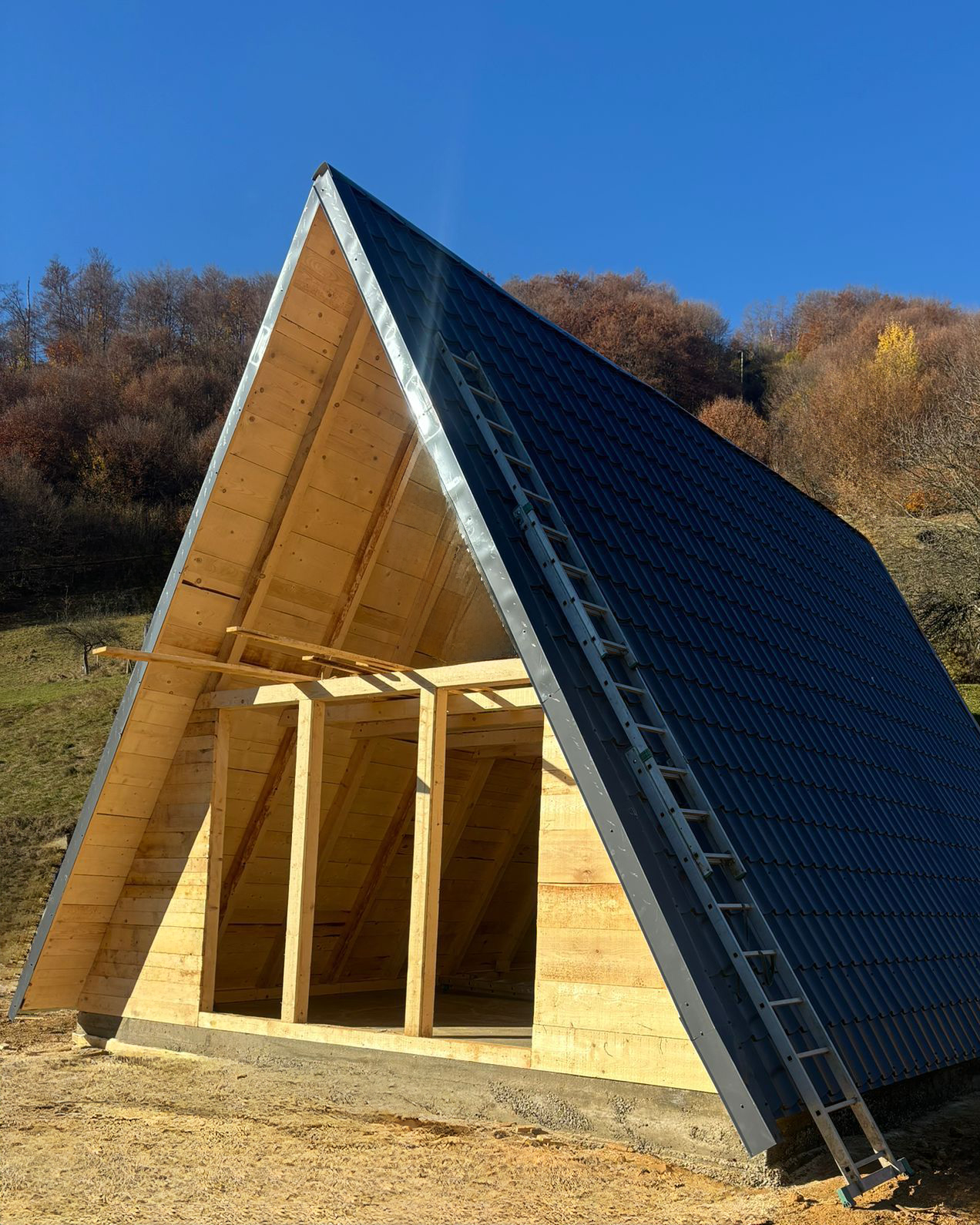 Cabana tip A din lemn 1